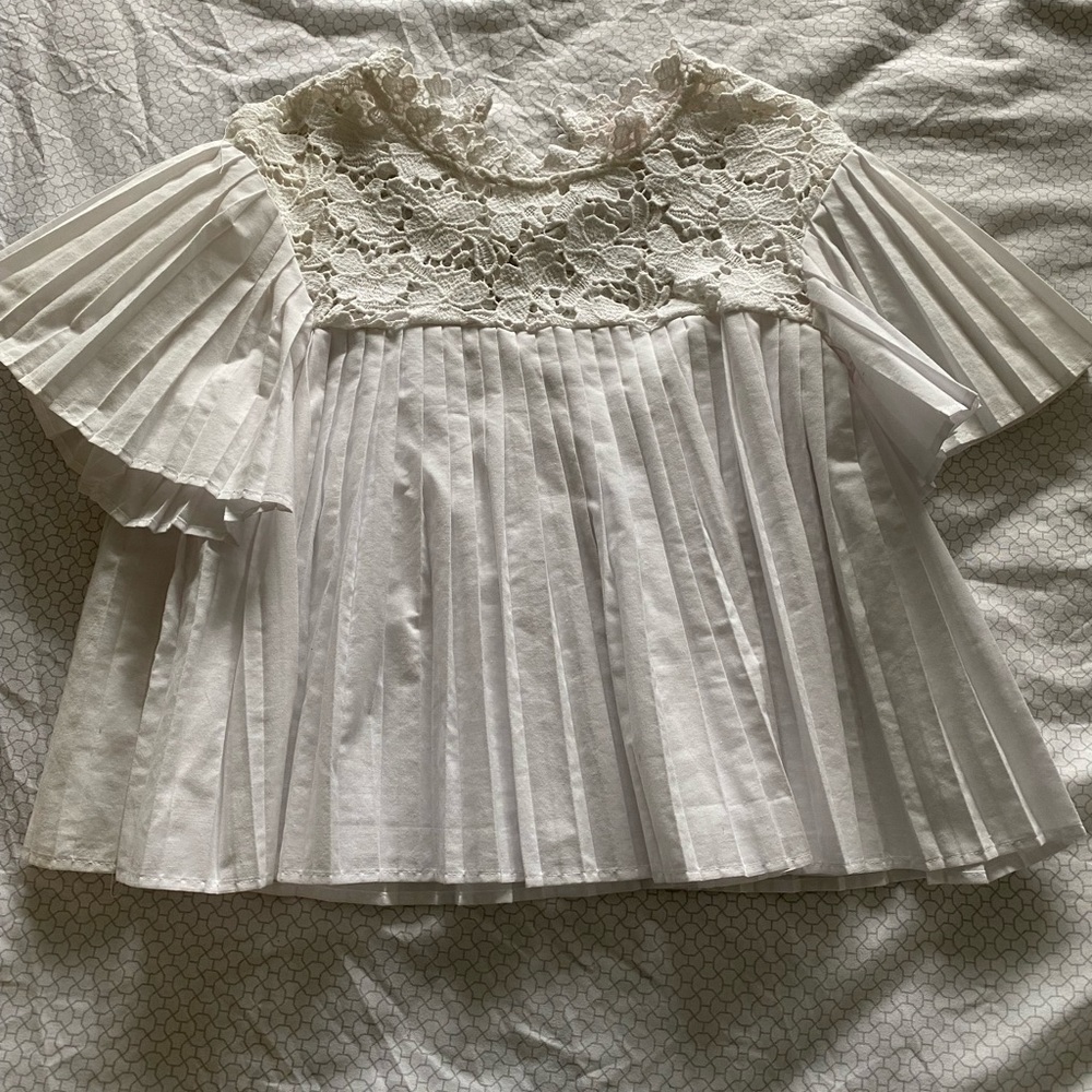 Zara Pleated Blouse